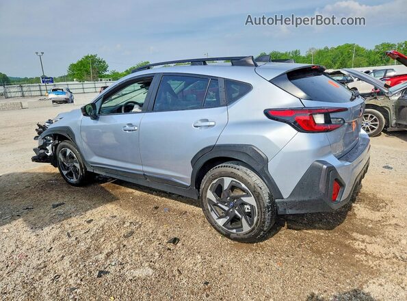 4S4GUHM60S3747403 2025 SUBARU CROSSTREK Серебряный Задняя левая четверть