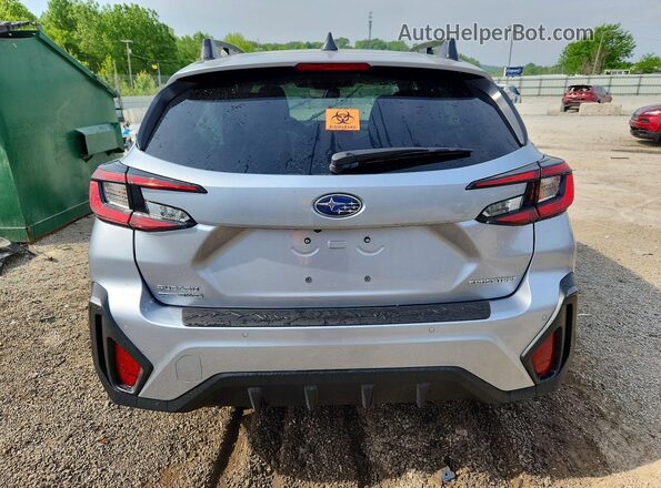 4S4GUHM60S3747403 2025 SUBARU CROSSTREK Серебряный Вид сзади