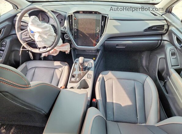 4S4GUHM60S3747403 2025 SUBARU CROSSTREK Серебряный Вид панели приборов