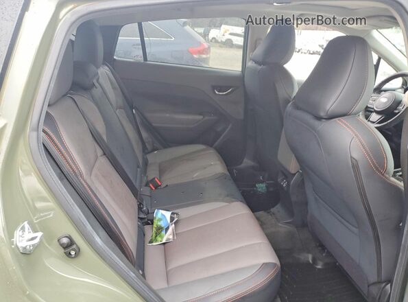 4S4GUHM61R3799004 2024 SUBARU CROSSTREK Зеленый Вид задней части салона