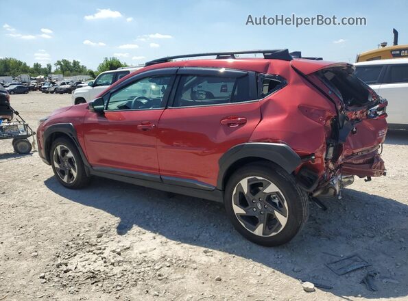 4S4GUHM63R3844587 2024 SUBARU CROSSTREK Red Tył lewy