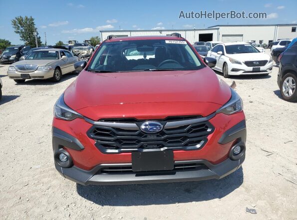 4S4GUHM63R3844587 2024 SUBARU CROSSTREK Red Widok z przodu