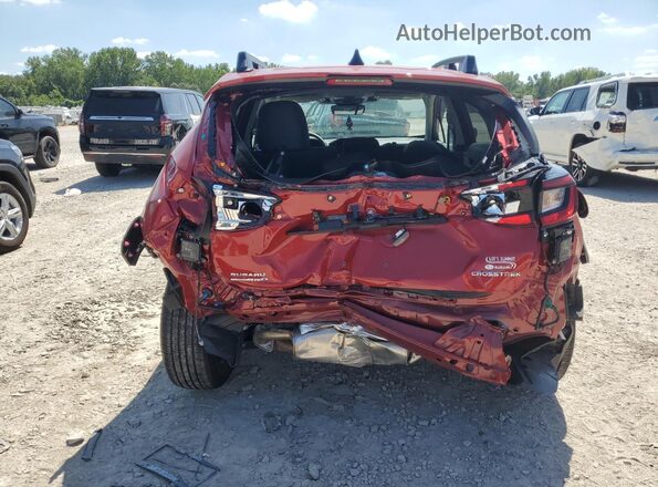 4S4GUHM63R3844587 2024 SUBARU CROSSTREK Red Widok z tyłu