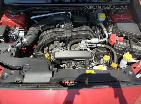 4S4GUHM63R3844587 2024 SUBARU CROSSTREK Red Widok wnętrza z tyłu