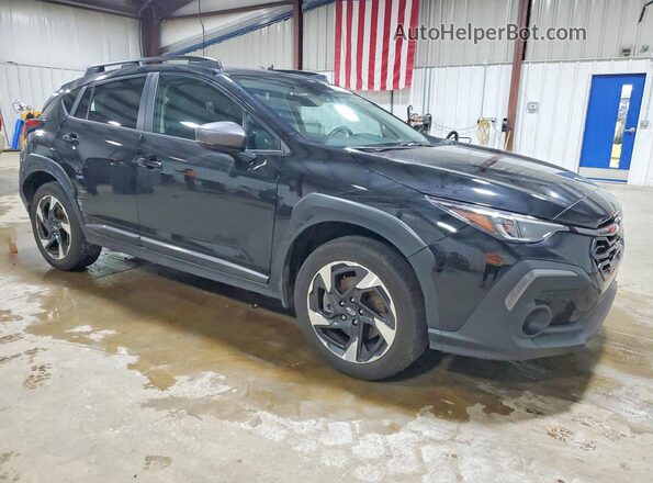 4S4GUHM64R3709148 2024 SUBARU CROSSTREK Black Delantero derecho