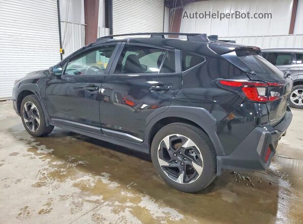 4S4GUHM64R3709148 2024 SUBARU CROSSTREK Black Trasero izquierdo