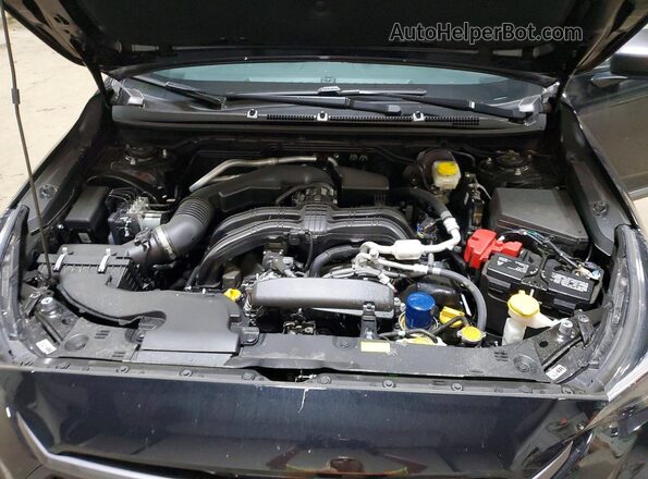 4S4GUHM64R3709148 2024 SUBARU CROSSTREK Black Vista del compartimento del motor