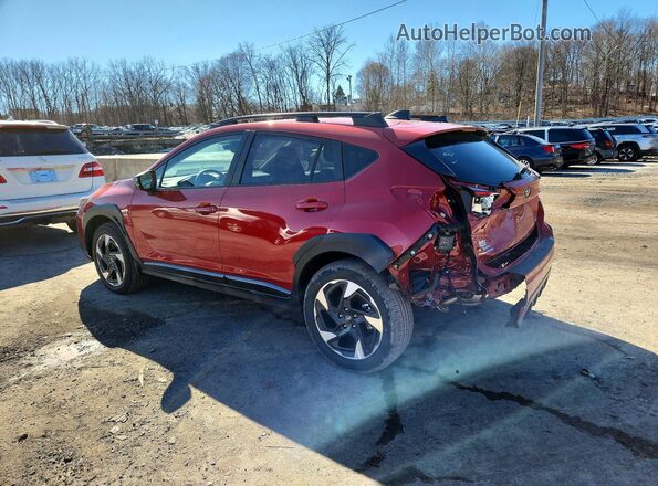 4S4GUHM64S3783255 2025 SUBARU CROSSTREK Красный Задняя левая четверть
