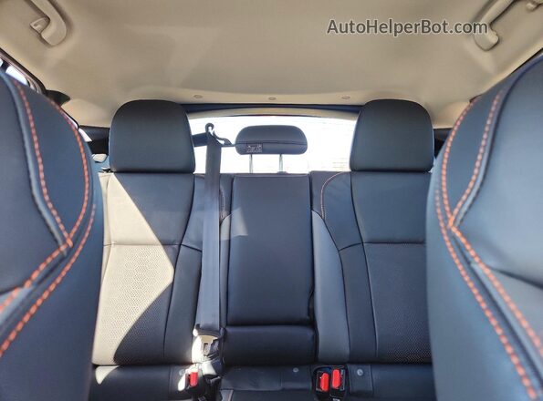 4S4GUHM64S3783255 2025 SUBARU CROSSTREK Красный Вид задних сидений