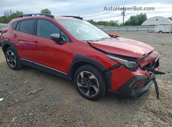4S4GUHM66R3821742 2024 SUBARU CROSSTREK Красный Передняя правая четверть