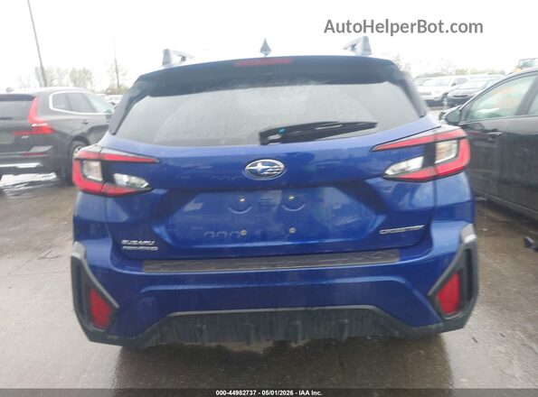 4S4GUHM67S3708050 2025 SUBARU CROSSTREK Синий 