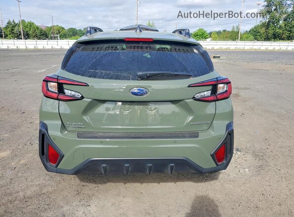 4S4GUHM68S3701768 2025 SUBARU CROSSTREK Green უკანა ხედი