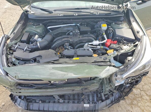 4S4GUHM68S3701768 2025 SUBARU CROSSTREK Green უკანა სალონის ხედი