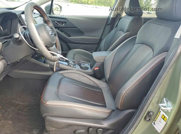4S4GUHM68S3701768 2025 SUBARU CROSSTREK Green წინა სალონის ხედი