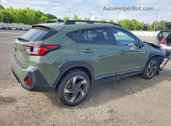 4S4GUHM68S3701768 2025 SUBARU CROSSTREK Green უკანა მარჯვენა