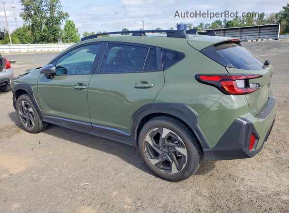 4S4GUHM68S3701768 2025 SUBARU CROSSTREK Green უკანა მარცხენა