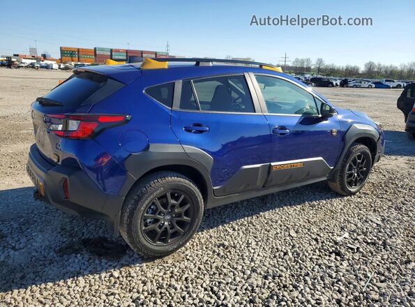 4S4GUHU64T3700487 2026 SUBARU CROSSTREK Синий Задняя правая четверть