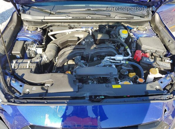 4S4GUHU64T3700487 2026 SUBARU CROSSTREK Синий Вид подкапотного пространства