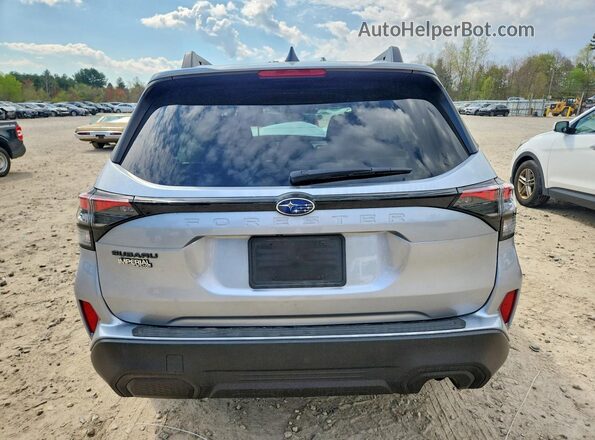 4S4SLDB64T3009758 2026 SUBARU FORESTER Серебряный Вид сзади