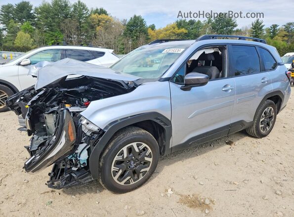 4S4SLDB64T3009758 2026 SUBARU FORESTER Серебряный Передняя левая четверть