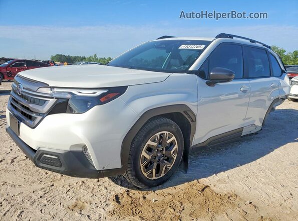 4S4SLDB68T3003428 2026 SUBARU FORESTER Белый Передняя левая четверть