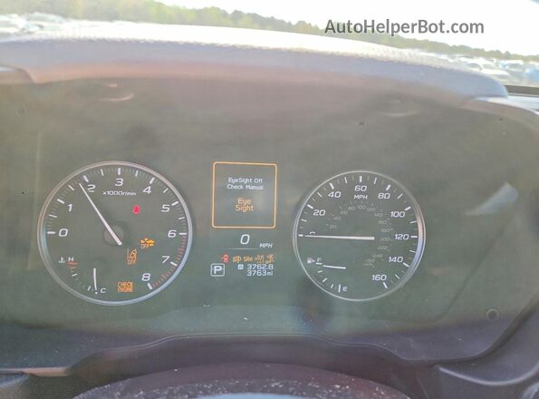 4S4SLDD62T3020559 2026 SUBARU FORESTER Зеленый Вид щитка приборов