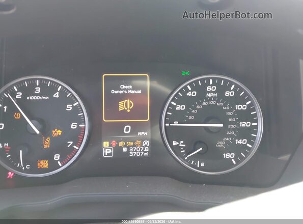 4S4SLDD63T3065624 2026 SUBARU FORESTER Белый Вид задних сидений