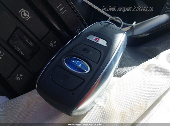 4S4SLDD63T3065624 2026 SUBARU FORESTER Белый Вид панели приборов