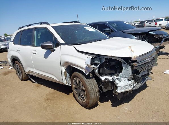 4S4SLDD63T3065624 2026 SUBARU FORESTER Белый Передняя правая четверть
