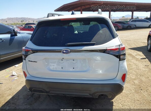 4S4SLDD63T3065624 2026 SUBARU FORESTER Белый 