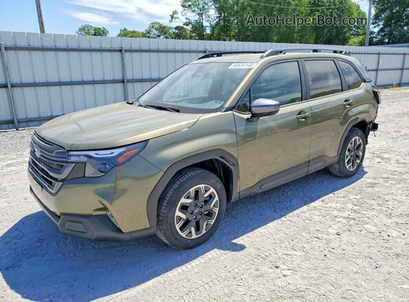 4S4SLDD65T3040191 2026 SUBARU FORESTER Зеленый Передняя левая четверть