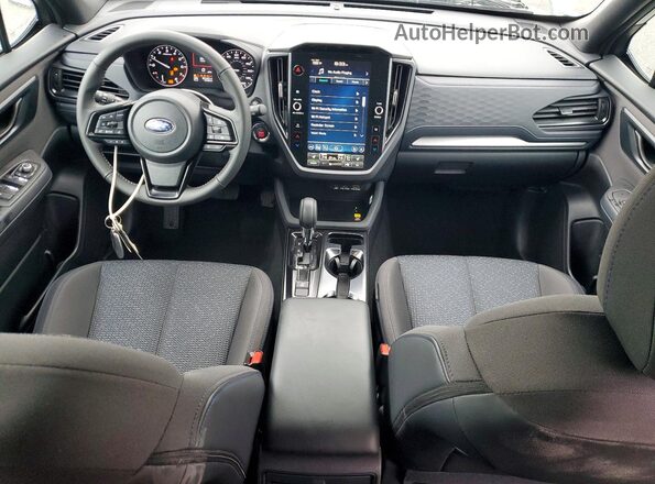 4S4SLDD66T3050437 2026 SUBARU FORESTER White Вид панелі приладів