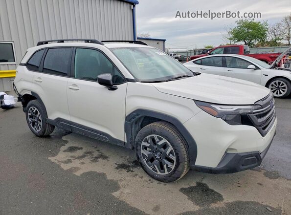 4S4SLDD66T3050437 2026 SUBARU FORESTER White Передня права чверть