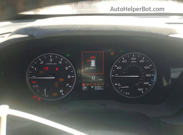 4S4SLDH62T3024265 2026 SUBARU FORESTER Угольный Вид щитка приборов