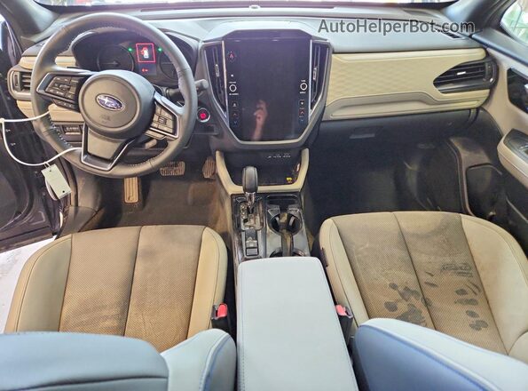 4S4SLDR68T3009865 2026 SUBARU FORESTER Gray Widok deski rozdzielczej