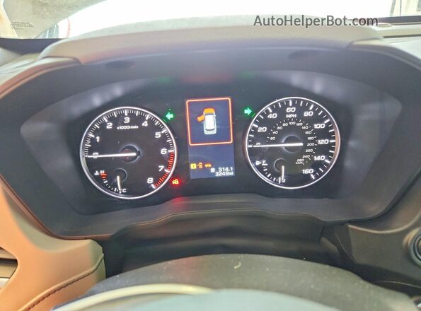 4S4SLDR68T3009865 2026 SUBARU FORESTER Gray Widok zestawu wskaźników