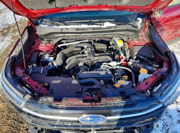 4S4SLDT68T3003752 2026 SUBARU FORESTER Красный Вид подкапотного пространства