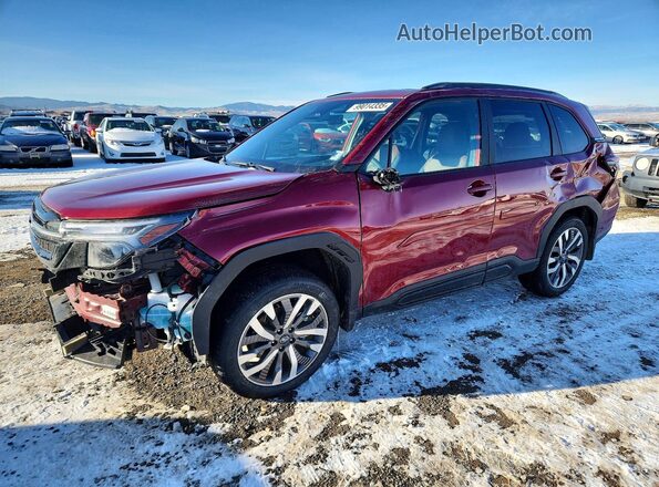 4S4SLDT68T3003752 2026 SUBARU FORESTER Красный Передняя левая четверть