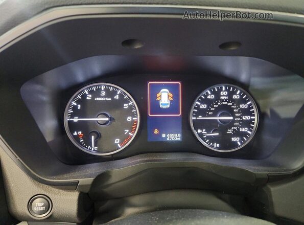 4S4WMAAD4T3411938 2026 SUBARU ASCENT Белый Вид щитка приборов