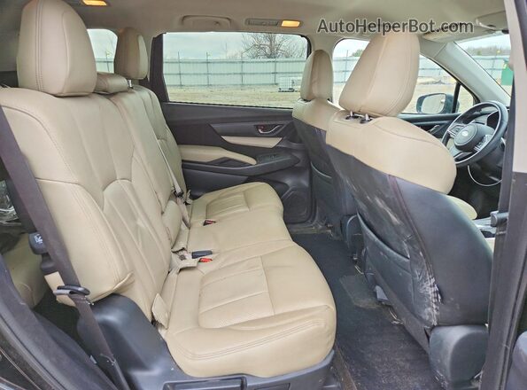 4S4WMABD7K3445742 2019 SUBARU ASCENT Черный Вид задней части салона