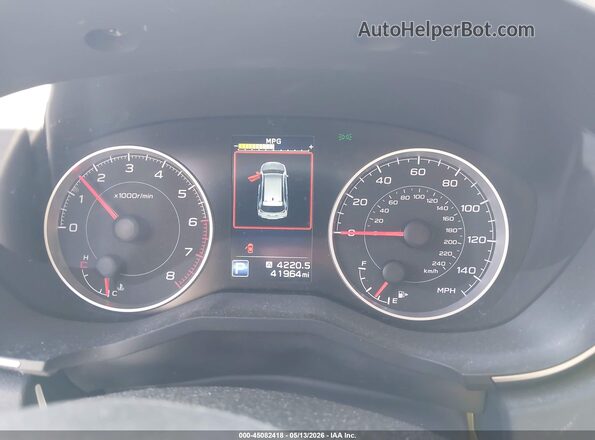 4S4WMACD0K3455589 2019 SUBARU ASCENT Silver Вид задніх сидінь