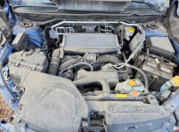 4S4WMACD0L3437692 2020 SUBARU ASCENT Blue Vista del compartimento del motor