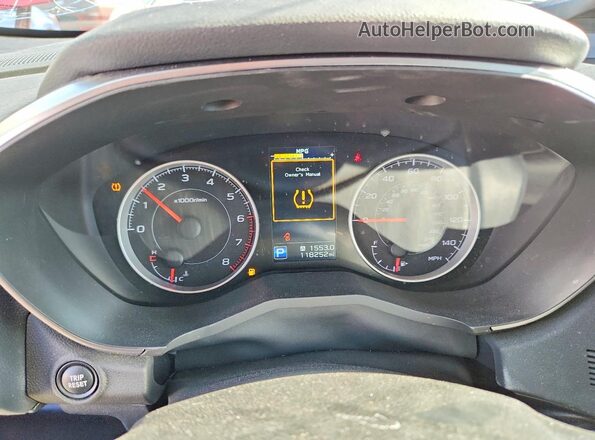 4S4WMACD3L3450470 2020 SUBARU ASCENT Красный Вид щитка приборов