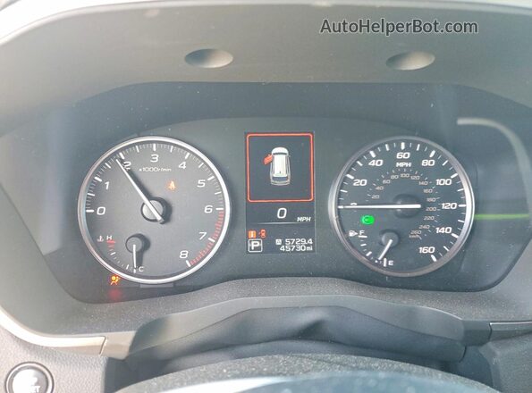 4S4WMACD6R3413258 2024 SUBARU ASCENT Green ხელსაწყოთა პანელის ხედი