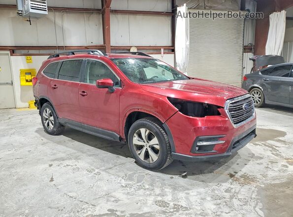 4S4WMAFD4K3424325 2019 SUBARU ASCENT Красный Передняя правая четверть