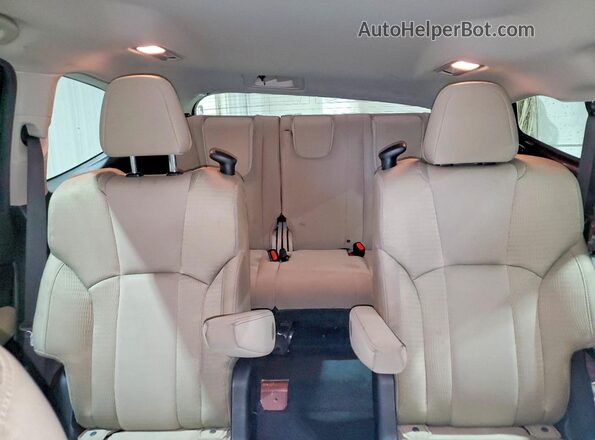4S4WMAFD4K3424325 2019 SUBARU ASCENT Красный Вид задних сидений