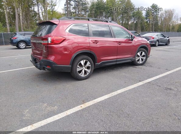 4S4WMAFD7K3430670 2019 SUBARU ASCENT Red უკანა მარჯვენა
