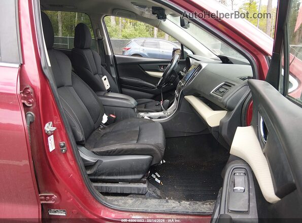 4S4WMAFD7K3430670 2019 SUBARU ASCENT Red წინა სალონის ხედი