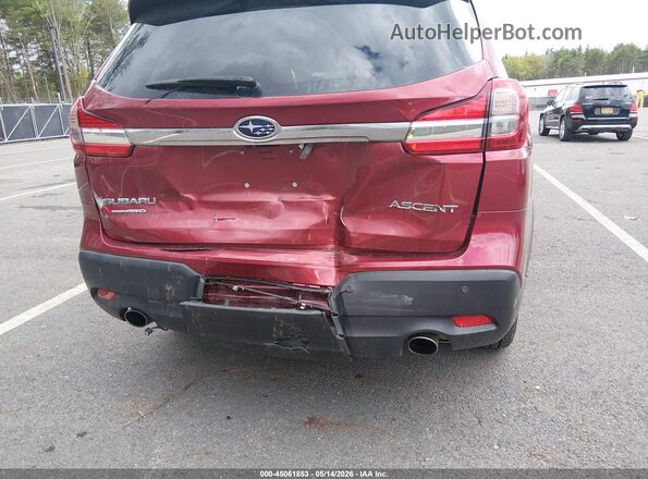 4S4WMAFD7K3430670 2019 SUBARU ASCENT Red 