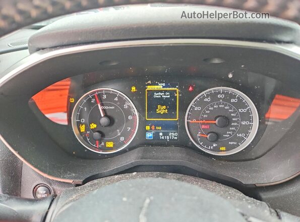 4S4WMAFD7L3421016 2020 SUBARU ASCENT Белый Вид щитка приборов